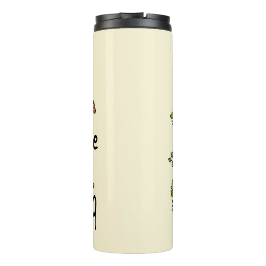 Ik zou liever lezen thermosbeker (Achterkant)