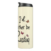 Ik zou liever lezen thermosbeker (Geroteerd rechts)