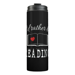 Ik zou liever lezen thermosbeker