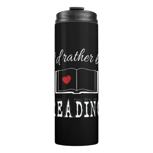 Ik zou liever lezen thermosbeker (Voorkant)