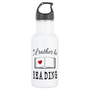 Ik zou liever lezen waterfles