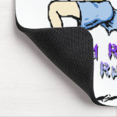 Ik zou liever lopen muismat (Hoek)