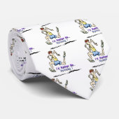 Ik zou liever lopen stropdas (Opgerold)