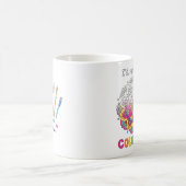 Ik zou liever Mandala COLORING BOOKS Mok kleuren (Center)