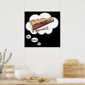 Ik zou liever Marimba 2 spelen Poster (Keuken)