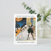 Ik zou liever met een tuinman trouwen. Kay Nielsen Briefkaart (Staand voorkant)