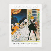 Ik zou liever met een tuinman trouwen. Kay Nielsen Briefkaart (Voorkant)