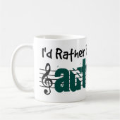 Ik zou liever mijn autoharp spelen koffiemok (Links)