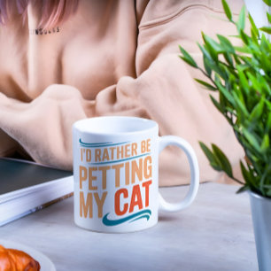 Ik zou liever mijn kat Mok aaien