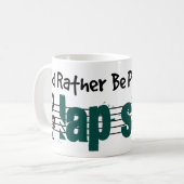 Ik zou liever mijn rioolstaal afspelen koffiemok (Voorkant links)