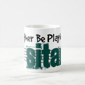 Ik zou liever mijn Sitar spelen Koffiemok (Center)