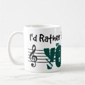 Ik zou liever mijn Veena spelen Koffiemok (Links)