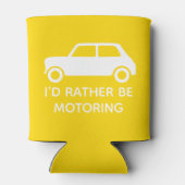 Ik zou liever Minderi Cooper - Geel - in beweging Blikjeskoeler (Achterkant)