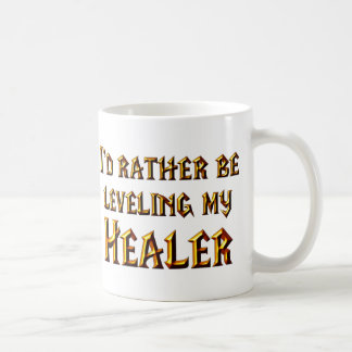 Ik zou liever m'n Healer laten rusten. Koffiemok