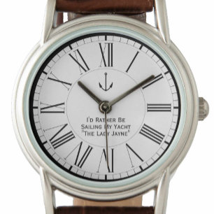Ik zou liever m'n jacht verzorgen horloge