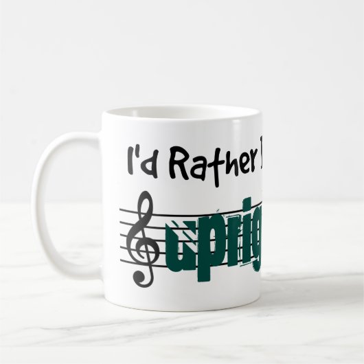 Ik zou liever m'n onberispelijke tas spelen koffiemok (Links)