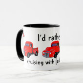 Ik zou liever... mok vrachtwagen (Voorkant links)