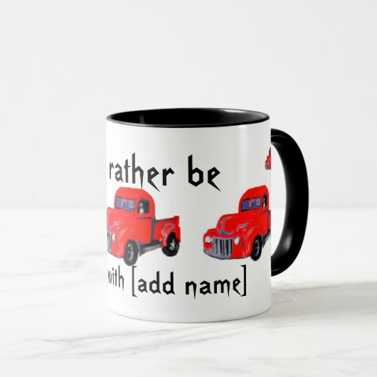 Ik zou liever... mok vrachtwagen (Voorkant rechts)