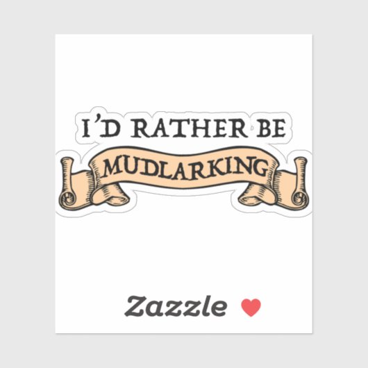 Ik zou liever mudlaring zijn sticker (Vel)