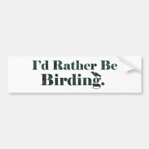 Ik zou liever 'n begrafenis zijn. bumpersticker