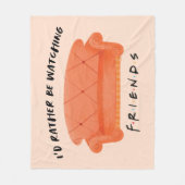 Ik zou liever naar FRIENDS™ kijken Fleece Deken (Voorkant)