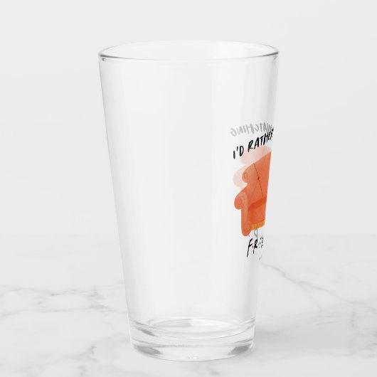 Ik zou liever naar FRIENDS™ kijken Glas (Rechts)