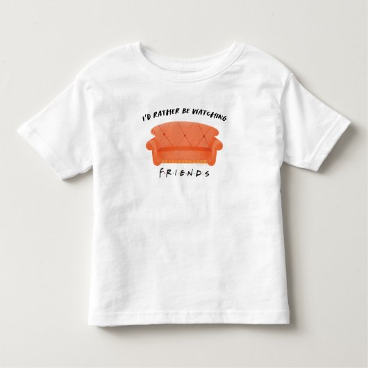 Ik zou liever naar FRIENDS™ kijken Kinder Shirts (Voorkant)