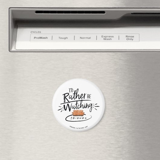 Ik zou liever naar FRIENDS™ kijken Magneet (Insitu (Vaatwasser))