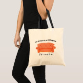 Ik zou liever naar FRIENDS™ kijken Tote Bag (Voorkant (product))