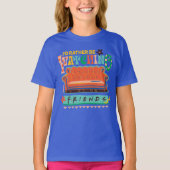 Ik zou liever naar FRIENDS™ Vibrant Grapic kijken T-shirt (Voorkant)
