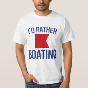 Ik zou liever (nautisch b) boten zijn. t-shirt