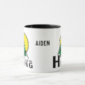 Ik zou liever niet aan het wandelen zijn mok (Midden)