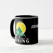 Ik zou liever niet aan het wandelen zijn mok (Voorkant links)