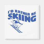 Ik zou liever niet kiën (man) magneet (Voorkant)