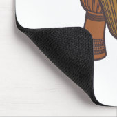 Ik zou liever onder druk staan muismat (Hoek)