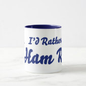 Ik zou liever op de Ham Radio zijn Mok (Midden)