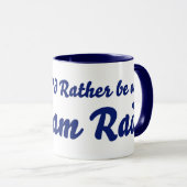 Ik zou liever op de Ham Radio zijn Mok (Voorkant rechts)