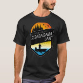 Ik zou liever op het Sissabagammeer in de Wisconsi T-shirt (Voorkant)