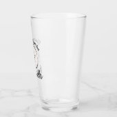 Ik zou liever op het strand zijn glas (Links)