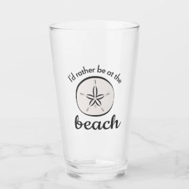 Ik zou liever op het strand zijn glas