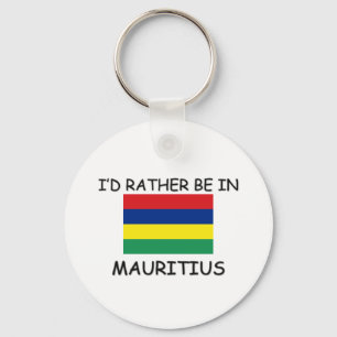 Ik zou liever op Mauritius zijn Sleutelhanger