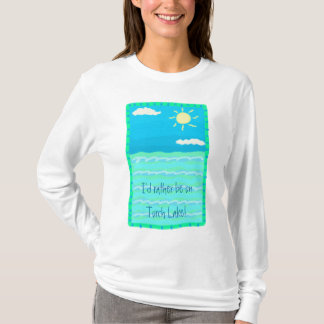 Ik zou liever op Torch Lake T-shirt staan