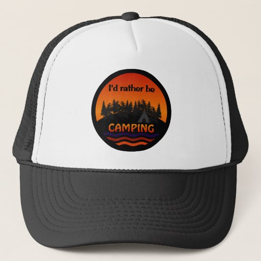 Ik zou liever pet camping zijn - kies kleur (Voorkant)