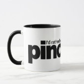 Ik zou liever Pinochle mok afspelen - kies stijl (Links)