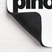 Ik zou liever Pinochle mousepad spelen Muismat (Hoek)
