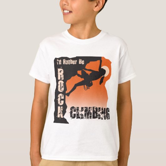 Ik zou liever rots zijn die T-Shirt Vrouw klimt (Voorkant)