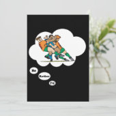 Ik zou liever Rugby 2 spelen Kaart (Staand voorkant)