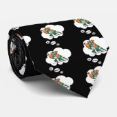 Ik zou liever Rugby 2 spelen Stropdas (Opgerold)