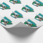 Ik zou liever Rugby spelen Cadeaupapier (Hoek)