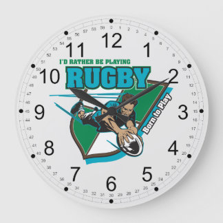 Ik zou liever Rugby spelen Grote Klok